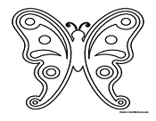 Butterfly Coloring Page 36