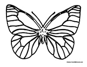 Butterfly Coloring Page 29