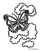 Butterfly in the Sky