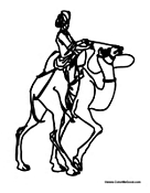 Man on Camel 2