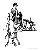 Going to the City on Camel