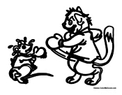 Cat and Mouse Boxing