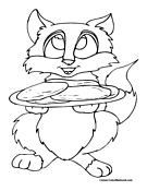 Chipmunk Coloring Page 3