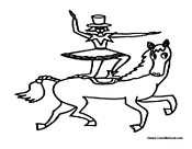 Acrobat on Horse