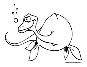 Dinosaur Coloring Page 11