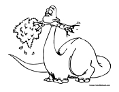 Dinosaur Coloring Page 12