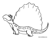 Dinosaur Coloring Page 20