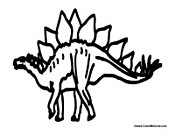 Adult Stegosaurus