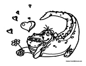 Dinosaur in Love
