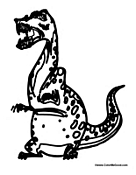 Scary Dinosaur