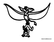 Dinosaur Carrying Kid