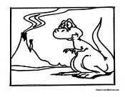 T Rex with Vocano