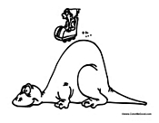 Rollercoaster Dinosaur