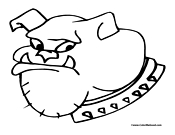 Dog Coloring Page 1
