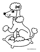 Dog Coloring Page 10