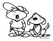 Dog Coloring Page 15
