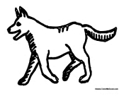 Dog Outline