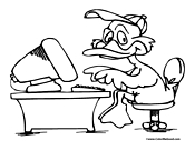 Duck Coloring Page 5