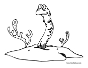 Eel Coloring Page 7