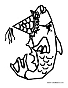 Fish Wearing Hat