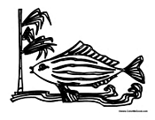 Fish in Plant Habitat