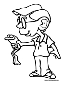 Frog Coloring Page 4