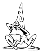 Frog Coloring Page 5