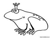 Frog Prince with Crown