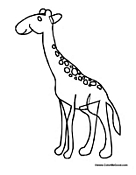 Cartoon Giraffe