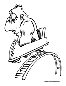 Gorilla Coloring Page 8