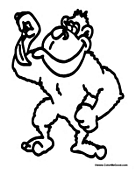 Gorilla with Banana