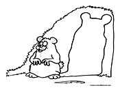 Groundhog Coloring Page 3