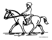 Man on a Horse