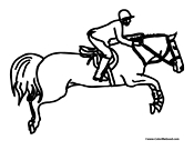 Horse Coloring Page