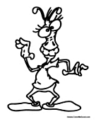 Cartoon Insect 2