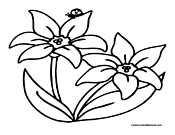 Ladybug Coloring Page 8