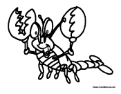 Cartoon Lobster