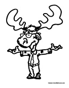 Cartoon Moose