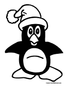 Penguin Coloring Page 3