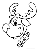 Reindeer with Collar