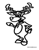 Cartoon Reindeer