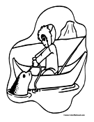 Seal Coloring Page 3