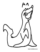 Seal Waving and Smiling