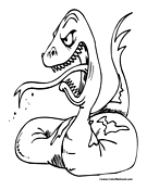 Snake Coloring Page 7