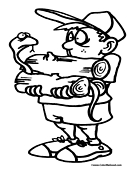 Snake Coloring Page 12