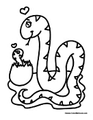 Snake Loves Baby