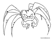 Spider Coloring Page 3