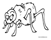 Spider Coloring Page 5