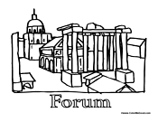 Forum Ancient Building