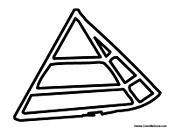 African Desert Pyramid